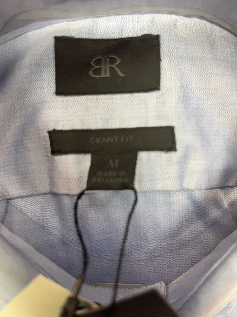 Banana Republic Men’s Light Blue Dress Shirt Grant Fit